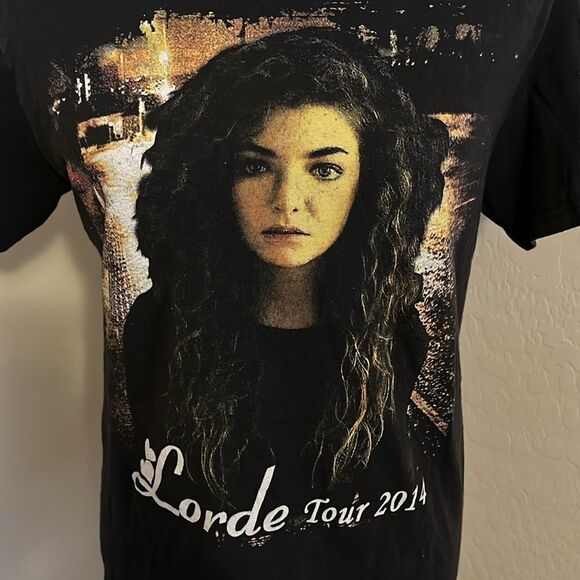 Lorde Music Black Tour 2014 Pullover Graphic Casual Concert Festival - Picture 4 of 9